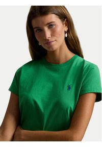 Polo Ralph Lauren T-Shirt 211B14605016 Zielony Classic Fit. Typ kołnierza: polo. Kolor: zielony. Materiał: bawełna #4