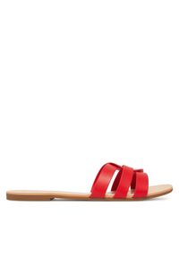 Klapki ONLY Shoes. Kolor: czerwony