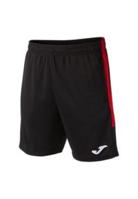 Spodenki do piłki nożnej męskie Joma Eco Championship. Kolor: czerwony, wielokolorowy, czarny. Sport: piłka nożna #1