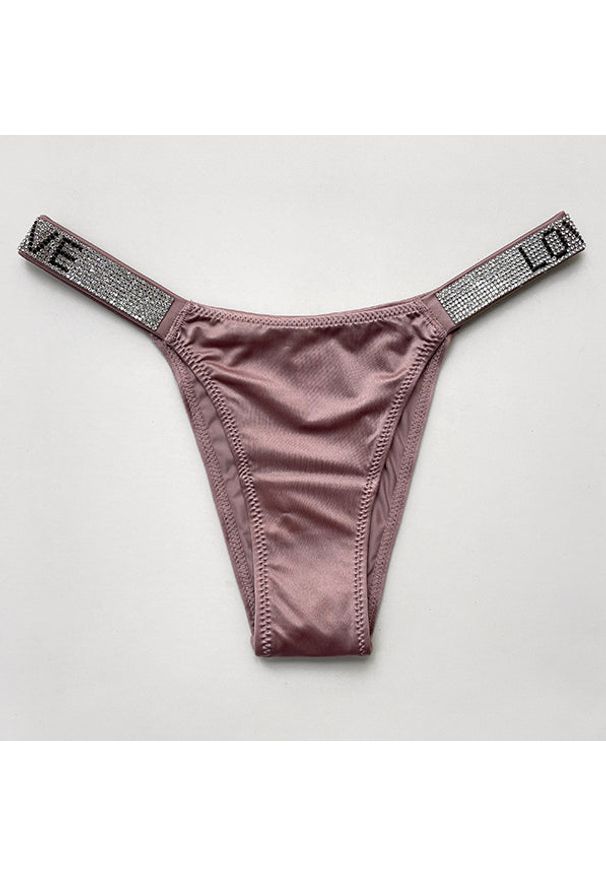 Intica - Figi z szerokim paskiem elastycznym idealne na co dzień i specjalne okazje Stamenka. Kolor: beżowy. Materiał: materiał