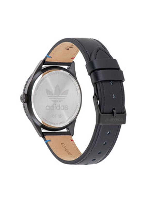 adidas Originals Zegarek Fashion Edition Three AOFH22506 Czarny. Kolor: czarny