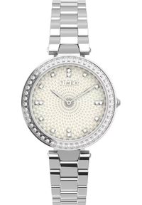 Zegarek Timex Zegarek Timex Adorn TW2V45000 damski cyrkonie #1