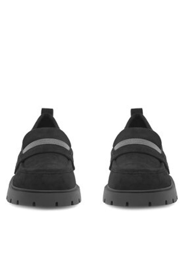 Jenny - JENNY Loafersy ISLA WS21095-01 Czarny. Kolor: czarny. Materiał: materiał