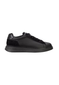 BOSS Sneakersy Bulton 50552869 Czarny. Kolor: czarny. Materiał: skóra