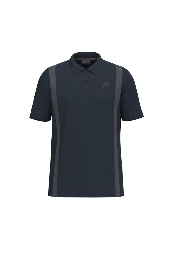 Polo Head Club 25 Tech. Typ kołnierza: polo. Kolor: niebieski. Sport: tenis