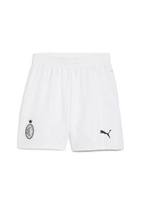 Puma - Młodzieżowe szorty AC Milan 24/25 PUMA White. Kolor: biały. Sport: piłka nożna