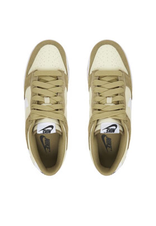 Nike Sneakersy Dunk Low Retro Se IB6399 200 Khaki. Kolor: brązowy. Materiał: zamsz, skóra