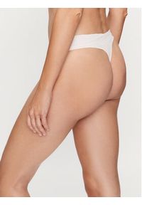 DKNY Komplet 3 par stringów DK5026BP3 Biały. Kolor: biały. Materiał: syntetyk #4