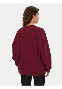 Under Armour Bluza UA Rival Fleece 1386463 Bordowy Oversize. Kolor: czerwony. Materiał: bawełna #5