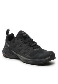 salomon - Salomon Buty do biegania X-Adventure L47321000 Czarny. Kolor: czarny. Materiał: materiał #3