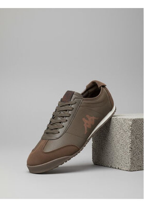 Kappa Sneakersy EO-1490036A(M) Brązowy. Kolor: brązowy. Materiał: materiał