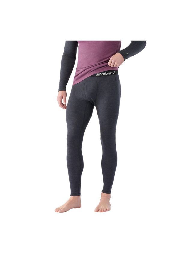Spodnie termoaktywne męskie Smartwool Merino 250 Baselayer Bottom Boxed. Kolor: czarny