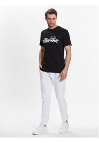 Ellesse T-Shirt Fuenti SHP16469 Czarny Regular Fit. Kolor: czarny. Materiał: bawełna