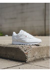 Reebok Sneakersy EO-CLASSIC LEATHER 100008496 Biały. Kolor: biały. Materiał: skóra. Model: Reebok Classic #8