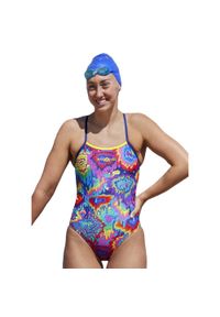 AMANZI - Strój Kąpielowy Amanzi Euphoria Pro Z Plecami – Rozmiar 38. Kolor: wielokolorowy. Wzór: nadruk