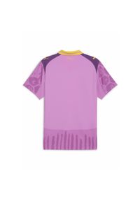 Puma - Męska autentyczna koszulka KIDSUPER × BORUSSIA DORTMUND PUMA. Kolor: różowy. Wzór: geometria, kolorowy
