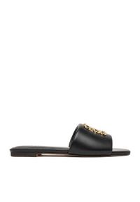 Nine West Klapki CEO-SMRL393663-02 Czarny. Kolor: czarny. Materiał: materiał #2