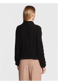 Sisley Sweter 1142M200M Czarny Regular Fit. Kolor: czarny. Materiał: syntetyk #5
