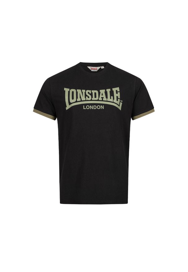 Koszulka Lonsdale Townhead. Kolor: czarny
