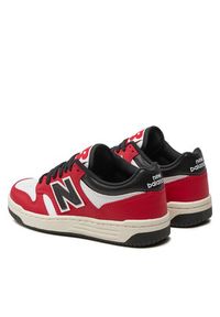 New Balance Sneakersy GSB480TT Czerwony. Kolor: czerwony. Materiał: skóra #5