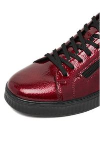Remonte Sneakersy D2E01-33 Bordowy. Kolor: czerwony. Materiał: syntetyk, materiał #6