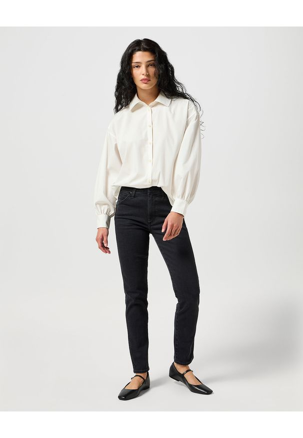 Wrangler - DAMSKIE SPODNIE WRANGLER PIPER SMOKEY 112356403