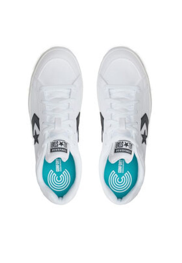 Converse Sneakersy Pro Blaze V2 Synthetic Leather A07517C Biały. Kolor: biały. Materiał: skóra