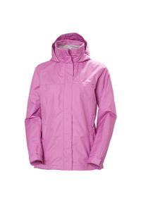 Kurtka przeciwdeszczowa damska Helly Hansen Aden. Kolor: różowy. Styl: elegancki