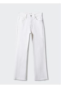 mango - Mango Jeansy Sienna 57040360 Biały Straight Leg. Kolor: biały #4