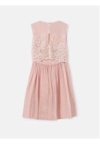 Mayoral Sukienka elegancka 6944 Różowy Regular Fit. Kolor: różowy. Materiał: syntetyk. Styl: elegancki #3