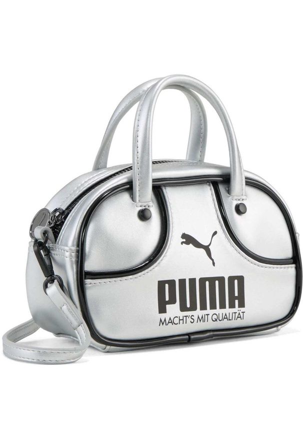 Torba Puma 1976 Metallic Micro Grip Bag Glacia 2.5L, Dla obu płci. Kolor: biały. Materiał: poliester, materiał. Sport: fitness