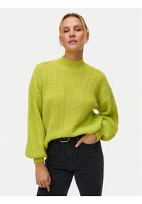 Vero Moda Sweter Ellie 10346753 Żółty Oversize. Kolor: żółty. Materiał: syntetyk #1