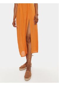 Billabong Sukienka letnia Jet Set EBJWD00134 Pomarańczowy Regular Fit. Kolor: pomarańczowy. Materiał: wiskoza. Sezon: lato #2