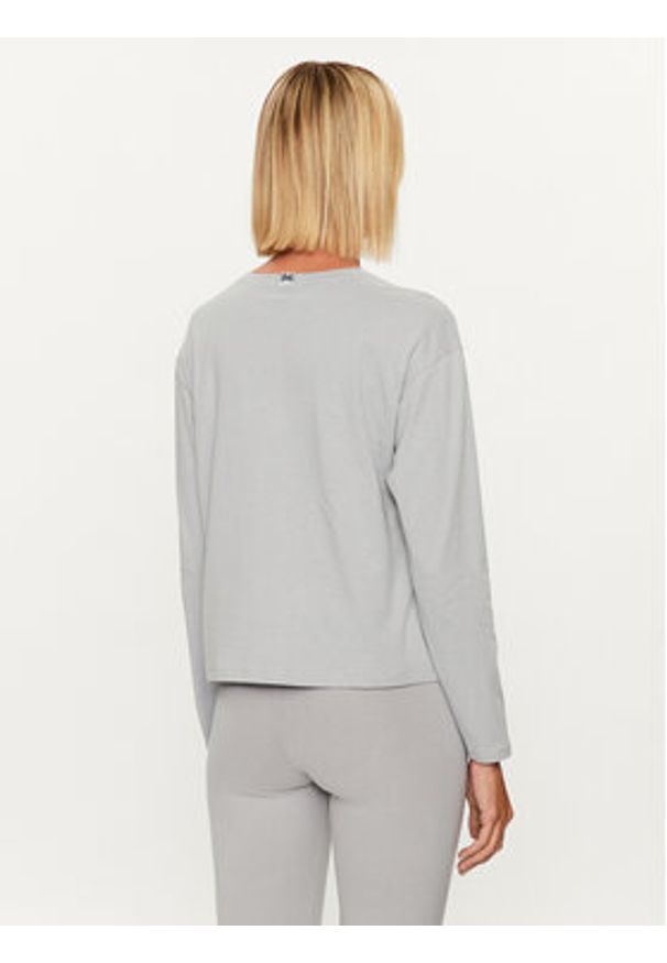 United Colors of Benetton - United Colors Of Benetton Koszulka piżamowa 30963M04S Szary Regular Fit. Kolor: szary. Materiał: bawełna