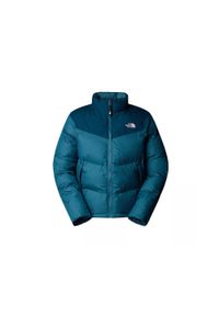 Kurtka uniwersalna męska The North Face Saikuru. Kolor: niebieski. Materiał: puch. Sport: turystyka piesza