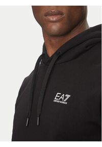 EA7 Emporio Armani Bluza 7M000570 AF10377 MC001 Czarny Regular Fit. Kolor: czarny. Materiał: bawełna #3