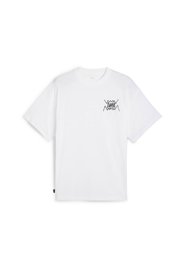 Koszulka Puma Jaws Core. Kolor: biały. Sport: koszykówka