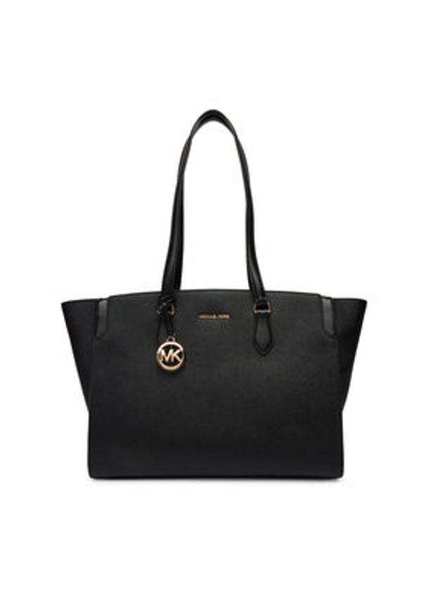 MICHAEL Michael Kors Torebka 30R6GQ6T7L Czarny. Kolor: czarny. Materiał: skórzane