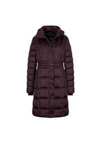 EURO-STAR - Parka dla kobiet Euro-Star Ferrera. Kolor: wielokolorowy, czarny, różowy. Materiał: puch. Długość: długie #1