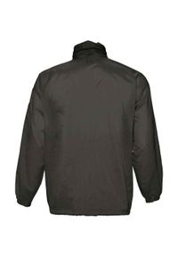 SOL'S - Wiatrówka Unisex Surf Dla Dorosłych. Kolor: czarny