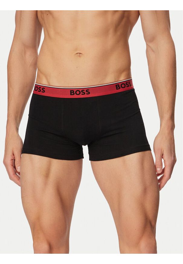 BOSS Komplet bokserek 50554693 Czarny. Kolor: czarny. Materiał: bawełna
