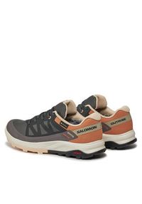 salomon - Salomon Trekkingi Outrise Gtx W L47219100 Szary. Kolor: szary. Materiał: materiał