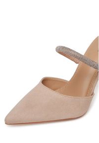 DeeZee Klapki HT92931-A229 Beżowy. Kolor: beżowy. Materiał: materiał #6
