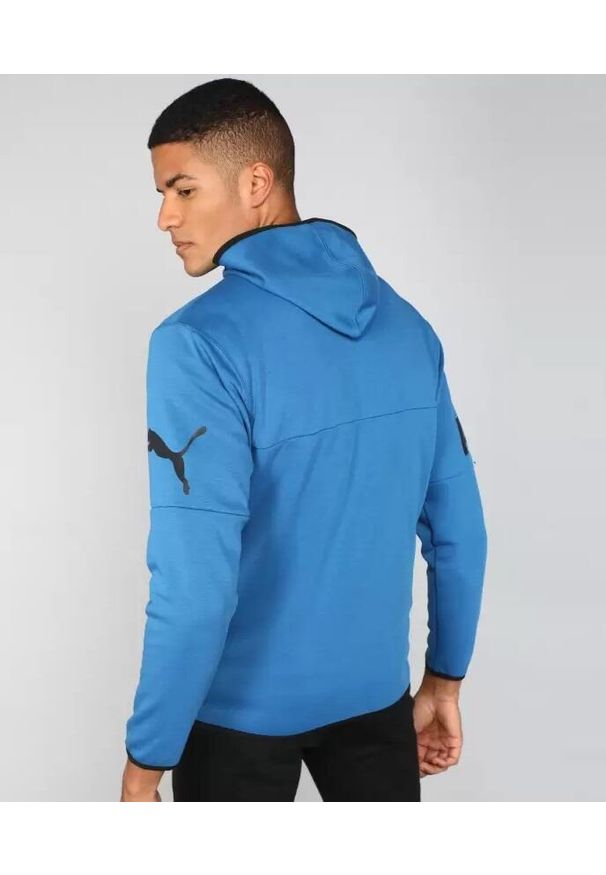 Puma Bluza Power Cat Fz 84992617. Kolor: niebieski