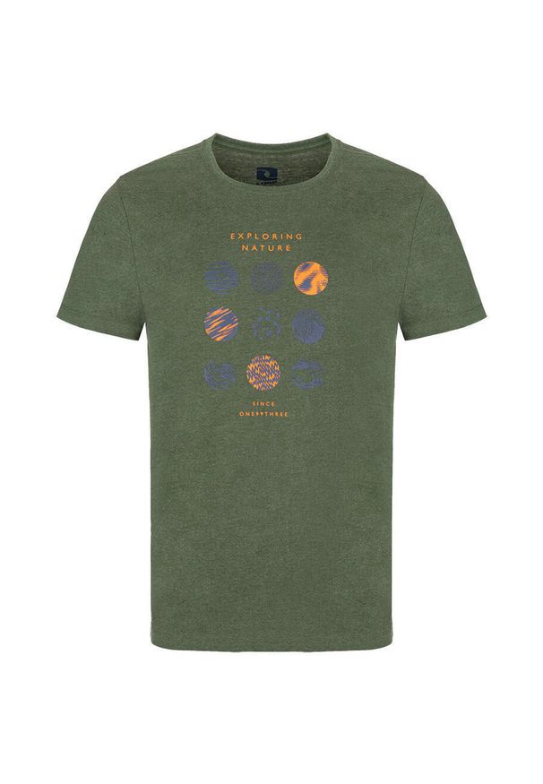 Lowa - Męska koszulka Loaf - Komfortowy i stylowy T-shirt XL. Typ kołnierza: polo. Kolor: pomarańczowy, wielokolorowy. Materiał: poliester, bawełna. Wzór: nadruk. Styl: elegancki