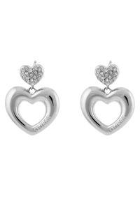 Guess Kolczyki JUBE05209JW Srebrny. Materiał: metalowe. Kolor: srebrny #1