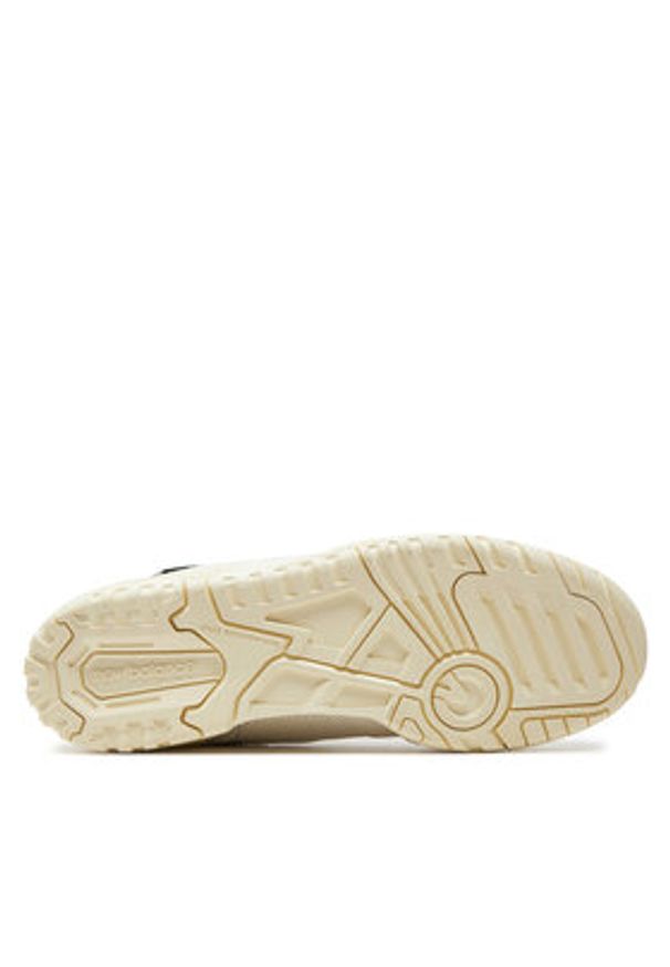 New Balance Sneakersy BB550PWT Écru. Materiał: skóra