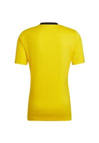 Adidas - Koszulka piłkarska męska adidas Entrada 22 Jersey. Kolor: czarny, wielokolorowy, żółty. Materiał: poliester. Sport: piłka nożna