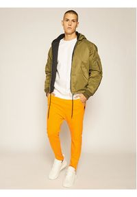 Rage Age Spodnie dresowe Rasell3 Pomarańczowy Slim Fit. Kolor: pomarańczowy. Materiał: bawełna, dresówka #2