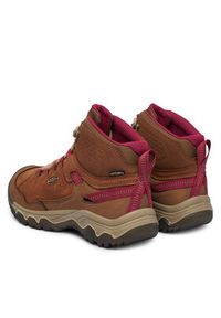 keen - Keen Trekkingi Targhee IV Mid Wp 1030689 Brązowy. Kolor: brązowy. Materiał: nubuk, skóra #5